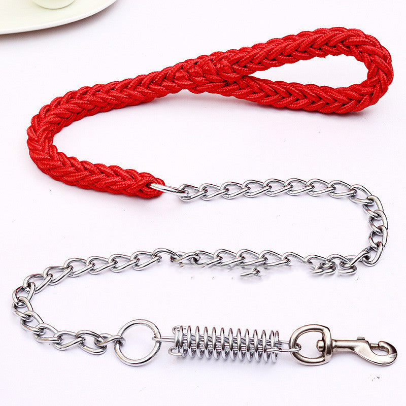 Hand-Woven Pet Leash Durable Stylish Walking Strap