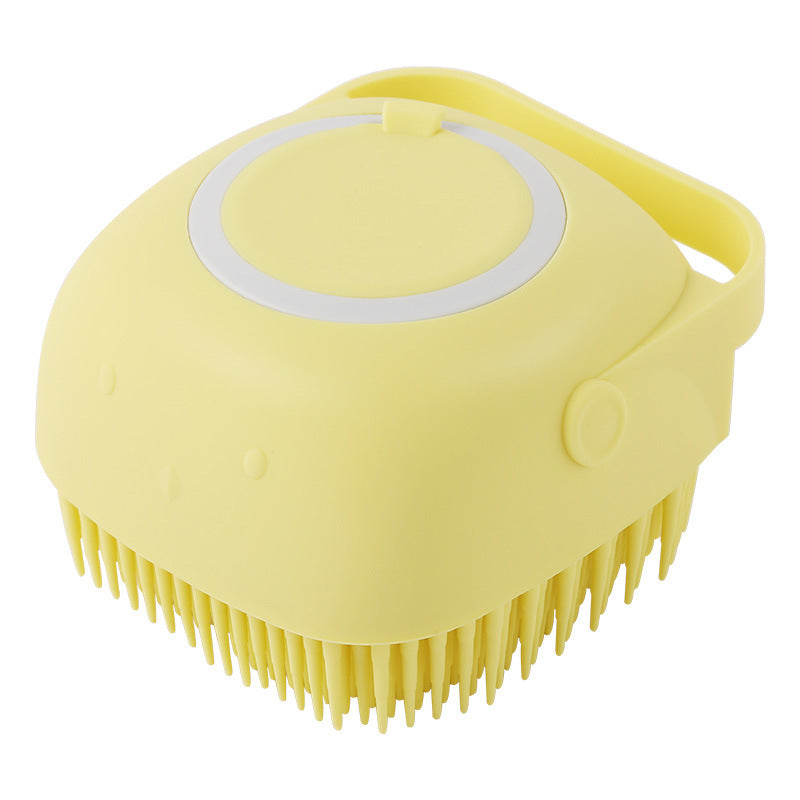 Silicone Pet Massage And Bath Brush