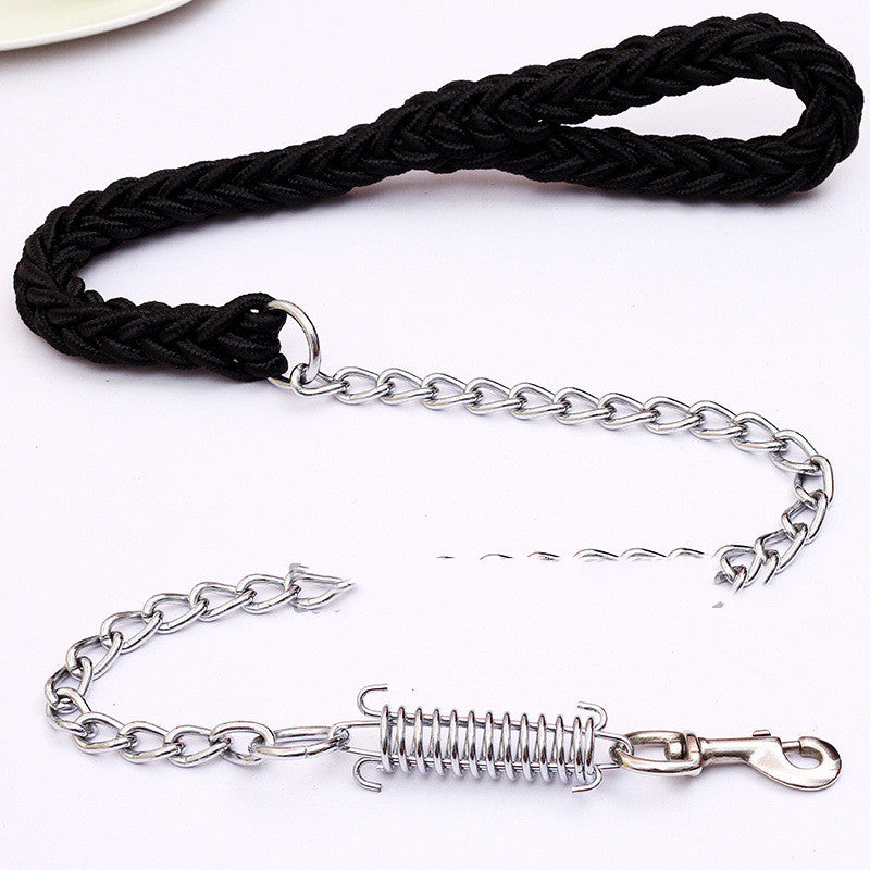 Hand-Woven Pet Leash Durable Stylish Walking Strap