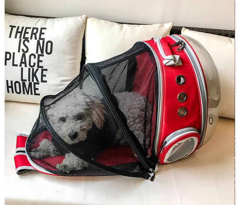 Portable Pet Travel Backpack Bubble Capsule With 360° View