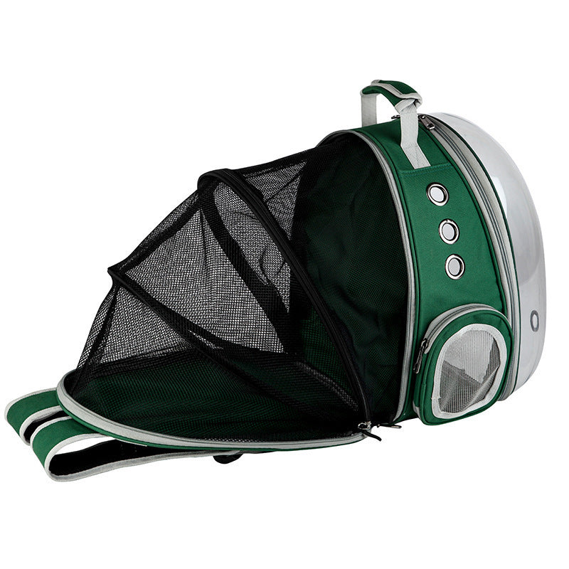 Portable Pet Travel Backpack Bubble Capsule With 360° View
