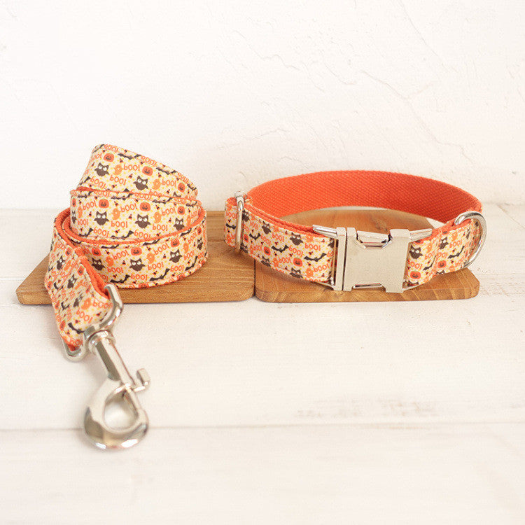 Red Christmas Pet Leash Festive Holiday Walking Strap