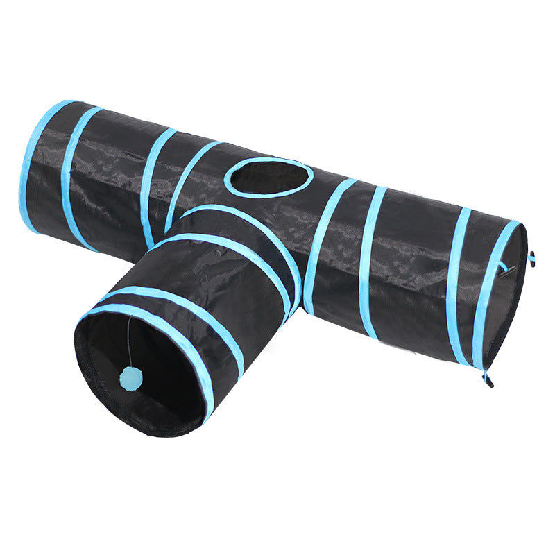 Foldable Interactive Tunnel Toy For Pets