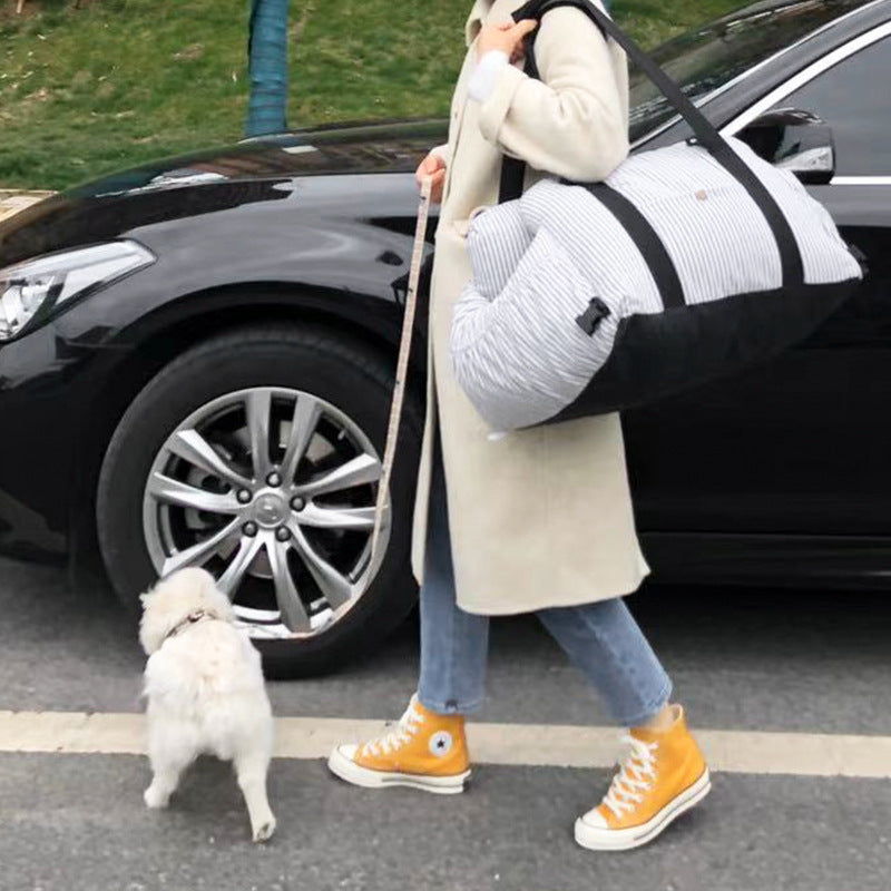 Pet Travel Safety Car Carrier Seat For Comfortable Journeys