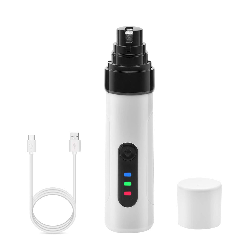 Rechargeable Electric Nail Grinder With Quiet Operation And USB Charging
