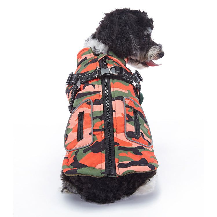 Winter Cashmere Pet Jacket Warm Comfortable Coat