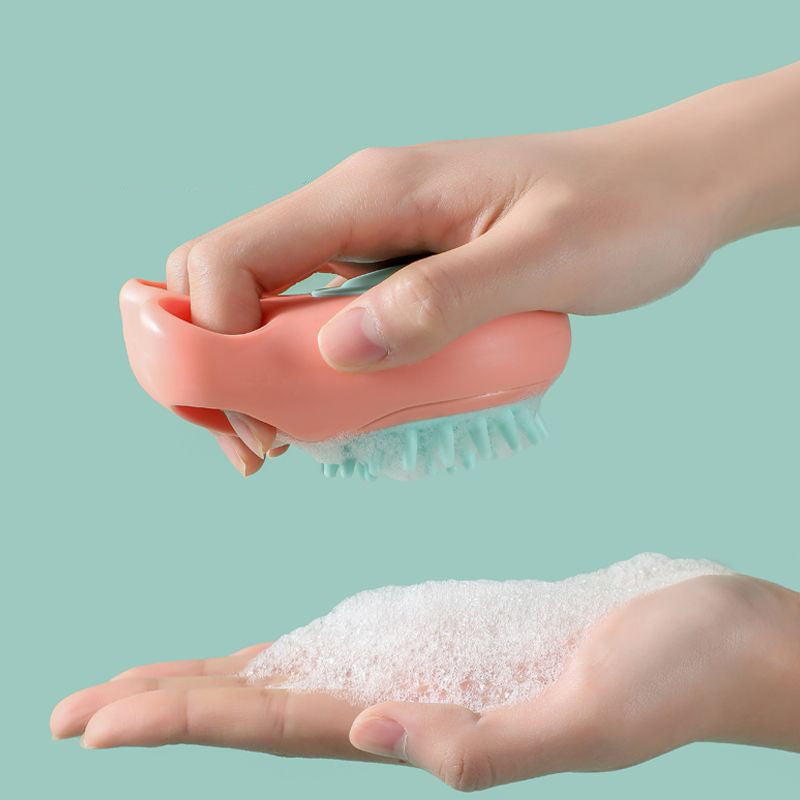 Pet Bath And Massage Claw Brush