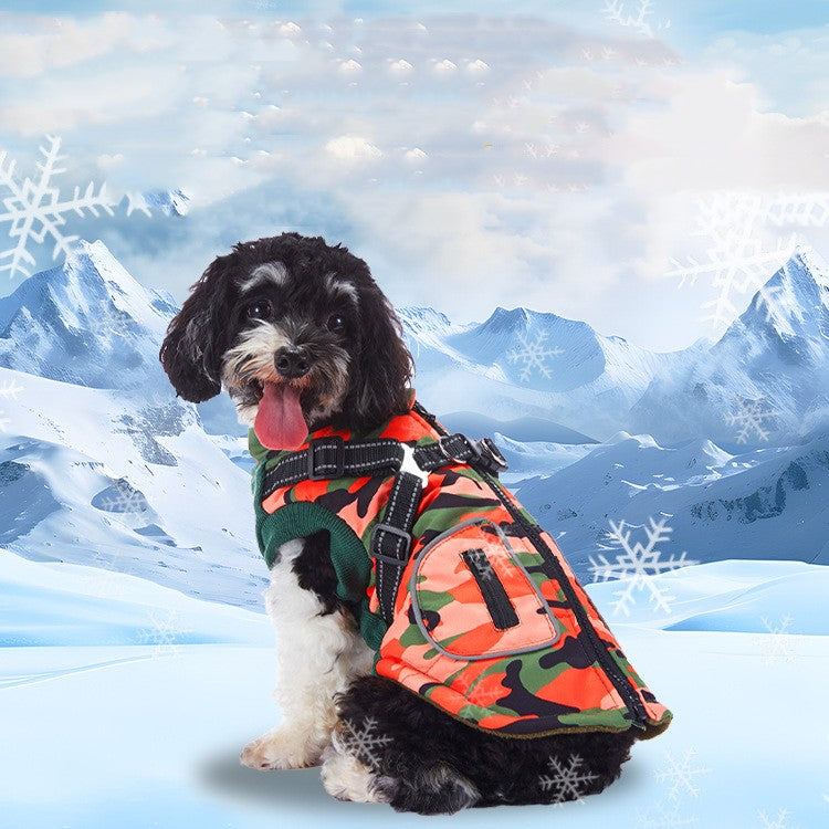 Winter Cashmere Pet Jacket Warm Comfortable Coat