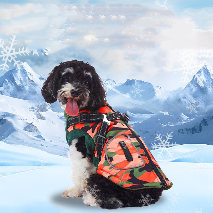 Winter Cashmere Pet Jacket Warm Comfortable Coat