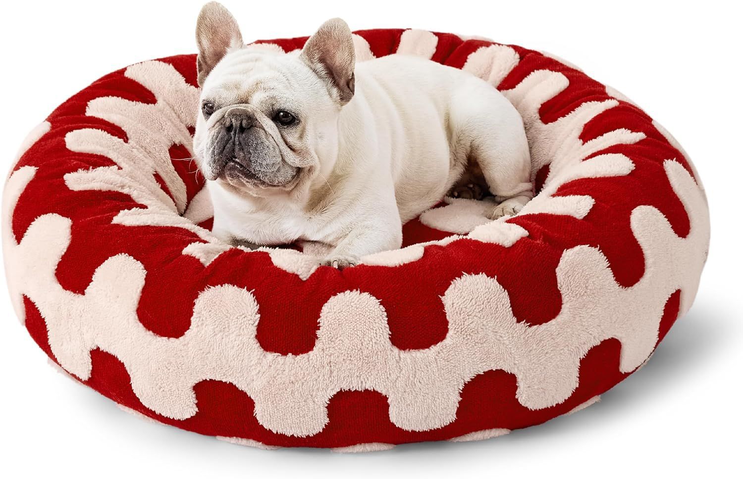 Round All-Season Cozy Bed For Pets
