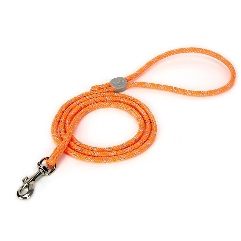 Colorful Adjustable Sliding Pet Leash Durable Walking Strap