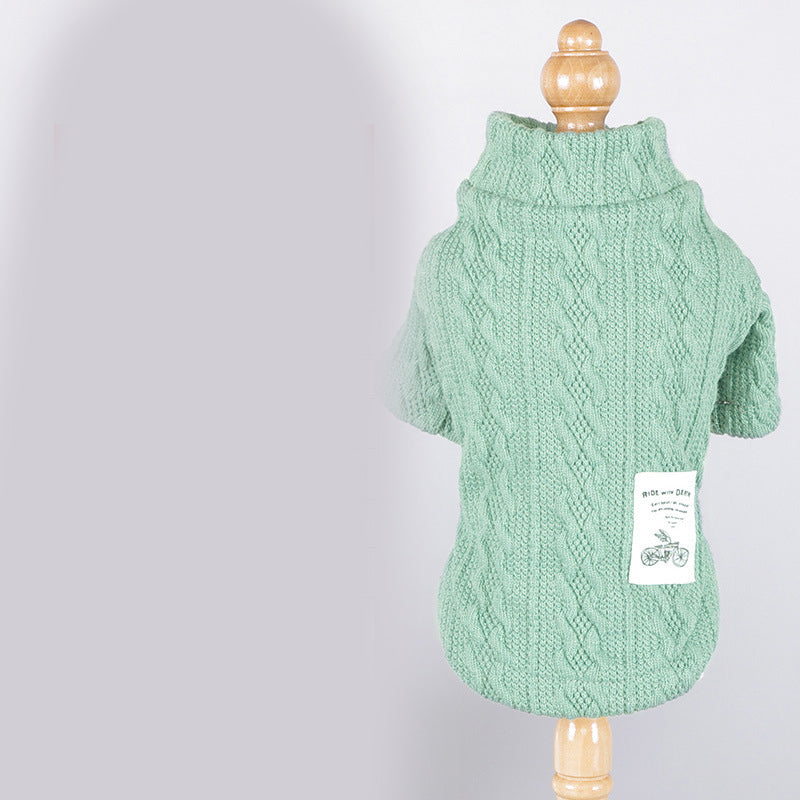 Warm Cozy Pet Sweater Comfortable Knit Wear