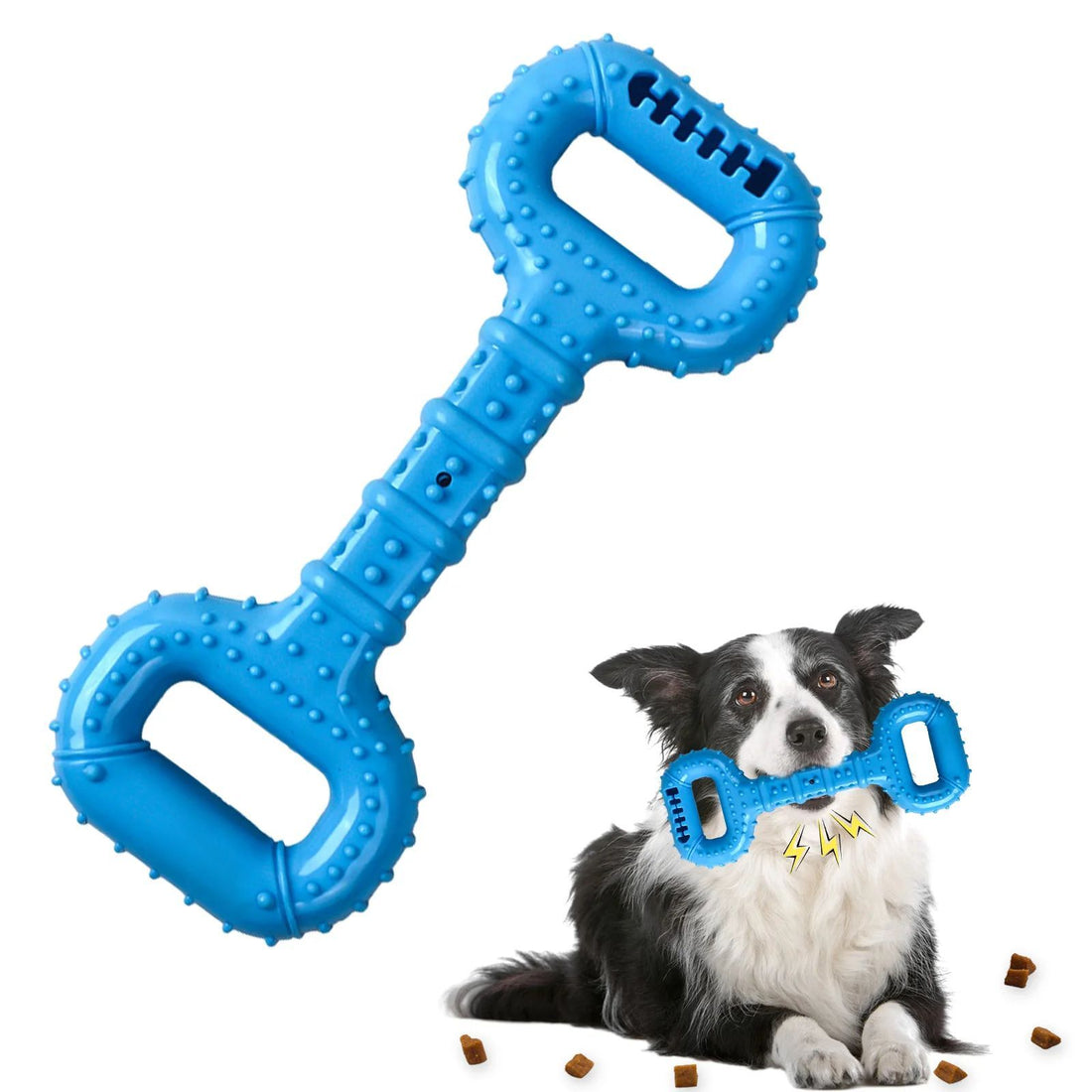 Long-Lasting Interactive Dog Chew Bone Durable Teething Toy