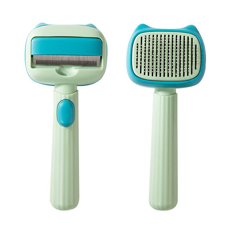 Deshedding And Dematting Grooming Brush For Pets Of All Hair Types