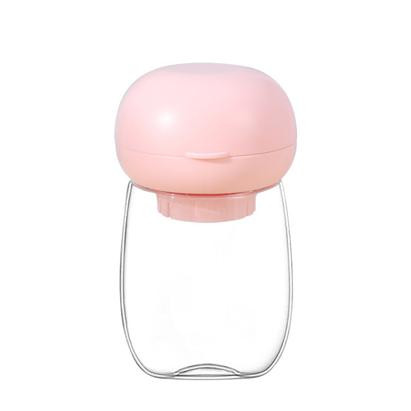 Portable Travel Water Bottle With Bowl And Lanyard For Pets