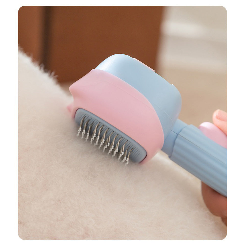 Deshedding And Dematting Grooming Brush For Pets Of All Hair Types