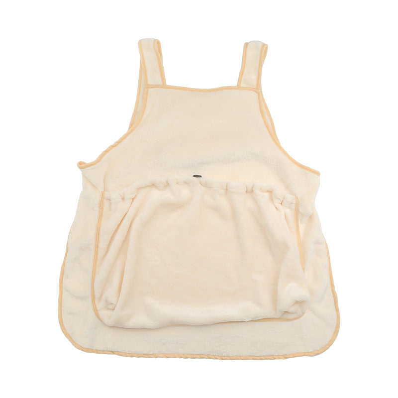 Outdoor Pet Carrier Apron Small Hanging Chest Bag