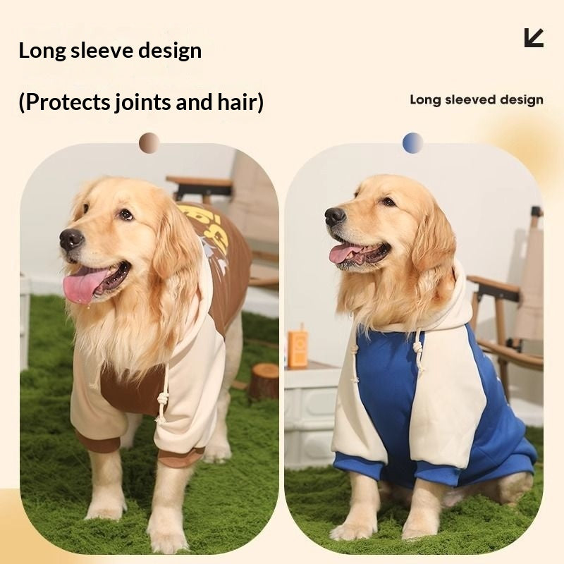 Large Pet Sweater For Outdoor Use