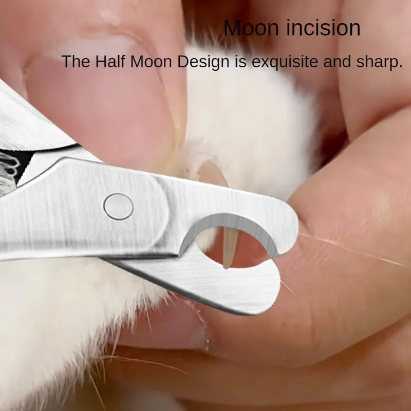 Professional Pet Nail Clipper Sharp Safe Stainless Steel Grooming Tool