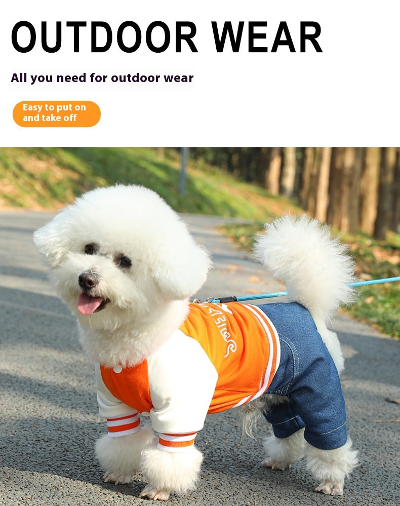Four-Legged Fashion Pet Sweater Stylish Cozy Wear