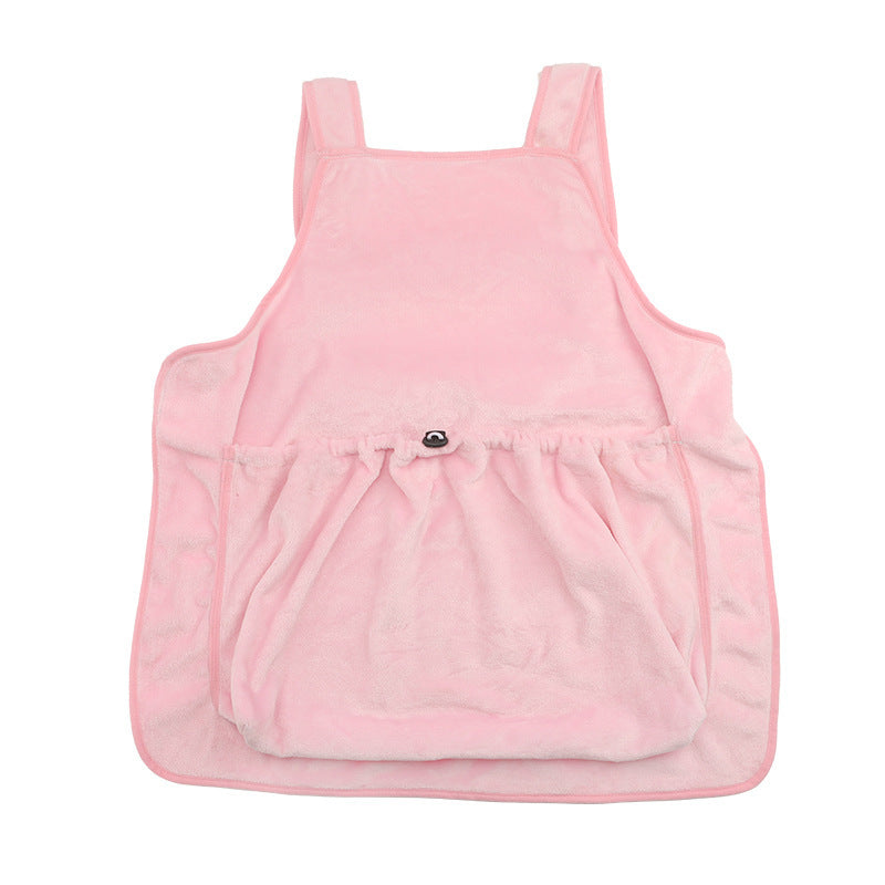 Outdoor Pet Carrier Apron Small Hanging Chest Bag