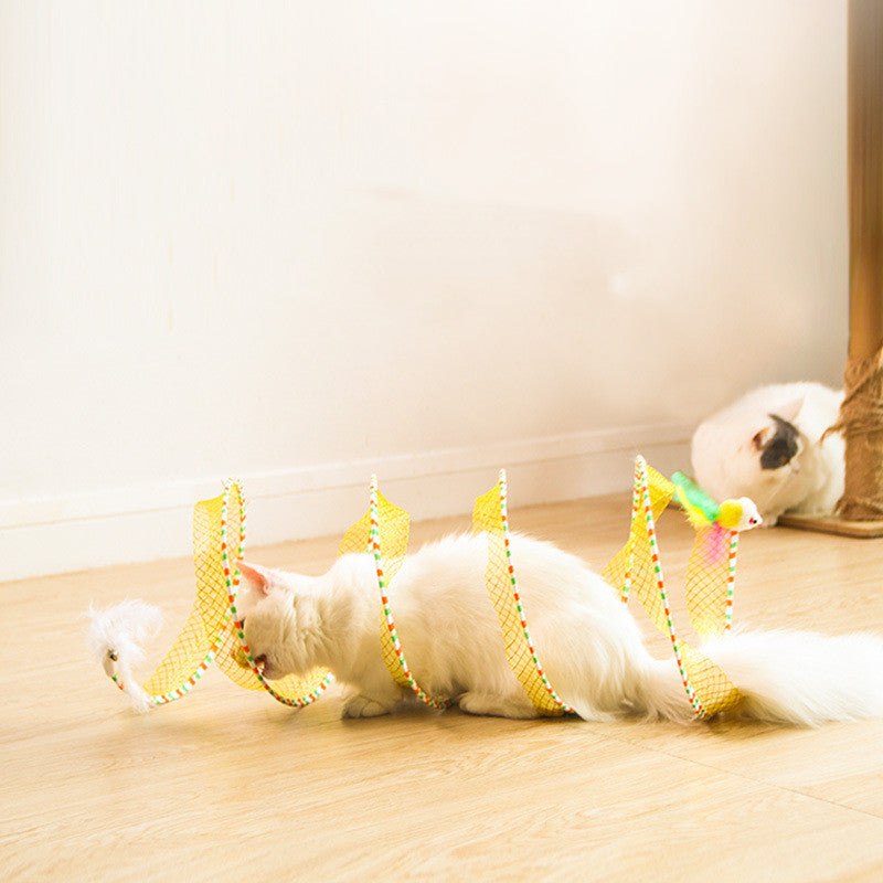 Foldable Storage Tunnel Toy For Pets