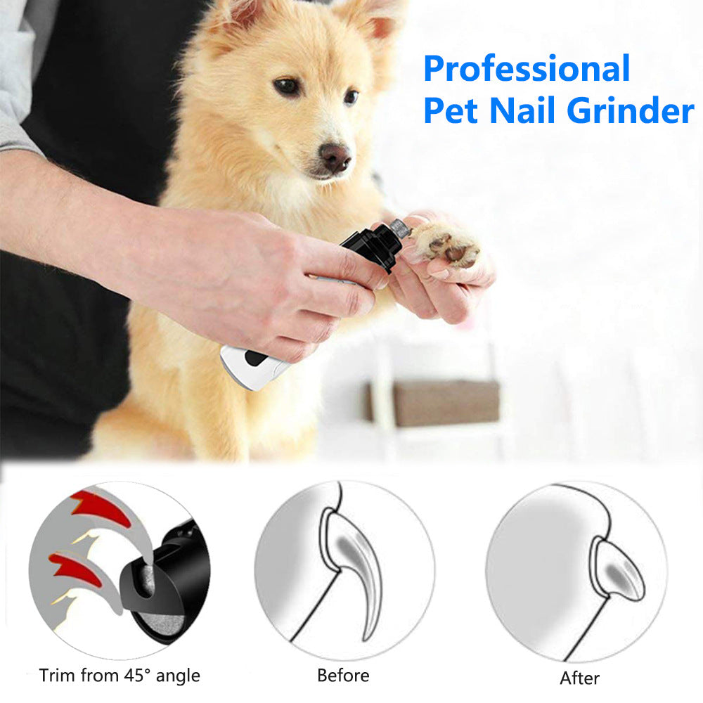 Rechargeable Electric Nail Grinder With Quiet Operation And USB Charging