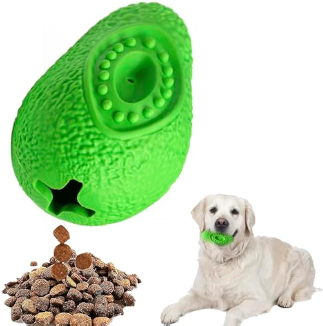 Indestructible Chew Toy Durable Rubber Pet Toy for Dogs