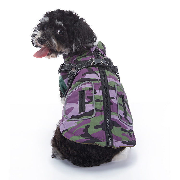 Winter Cashmere Pet Jacket Warm Comfortable Coat