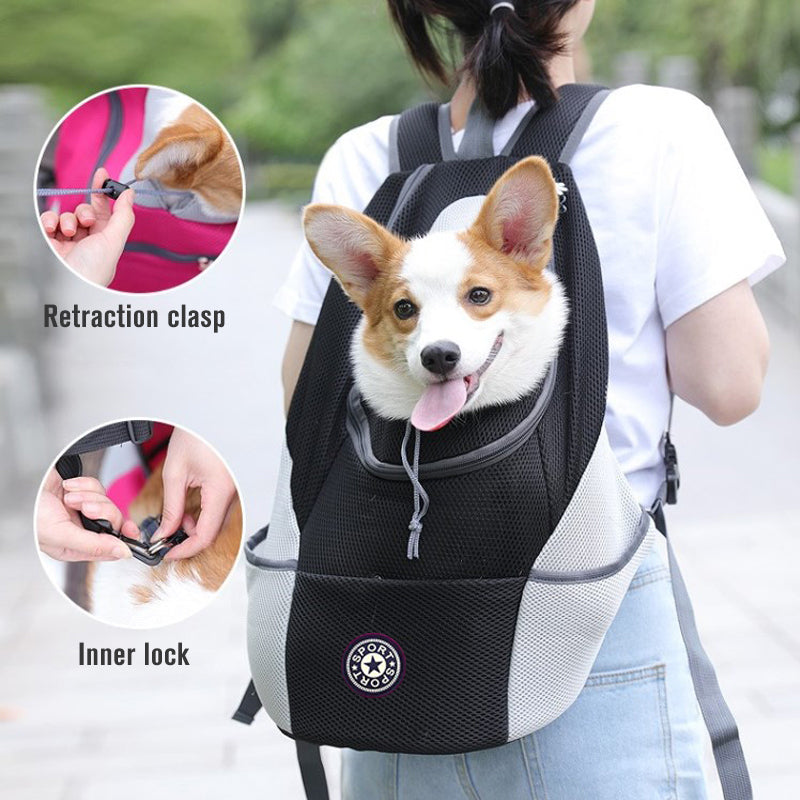 Portable Outdoor Pet Travel Carrier Backpack