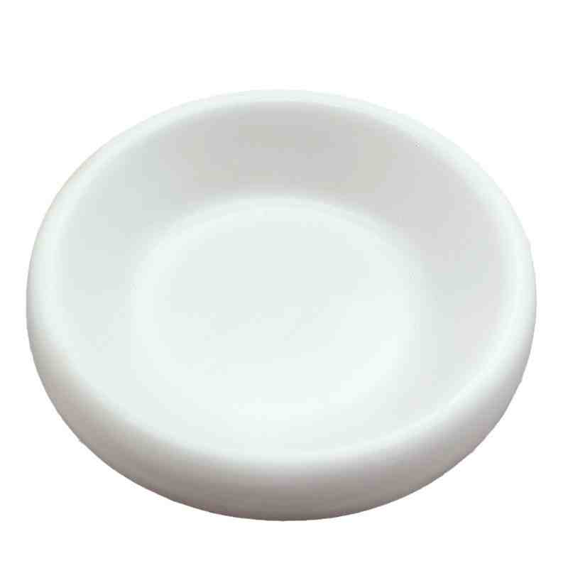 Solid Wood Pet Bowl With Ceramic Insert For Feeding