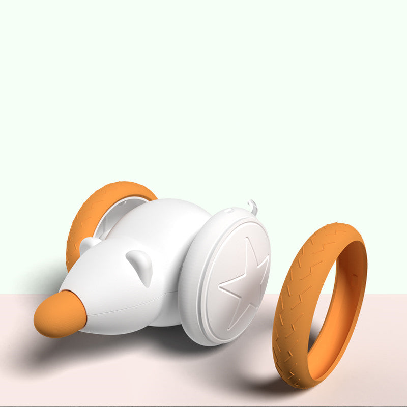 Electric Intelligent Rechargeable Cat Teaser Toy Interactive Play