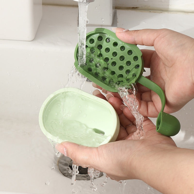 Soft Gel Pet Bath And Massage Brush