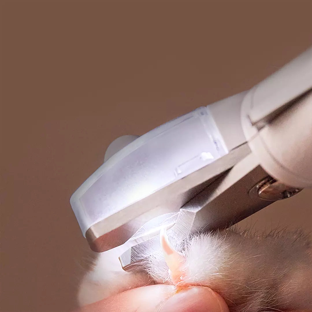 Professional Nail Clipper And Trimmer With LED Light For Pets