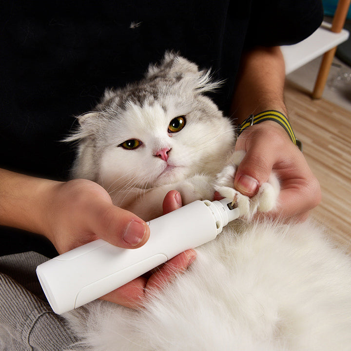 Electric Nail Trimmer And Grooming Tool For Pets