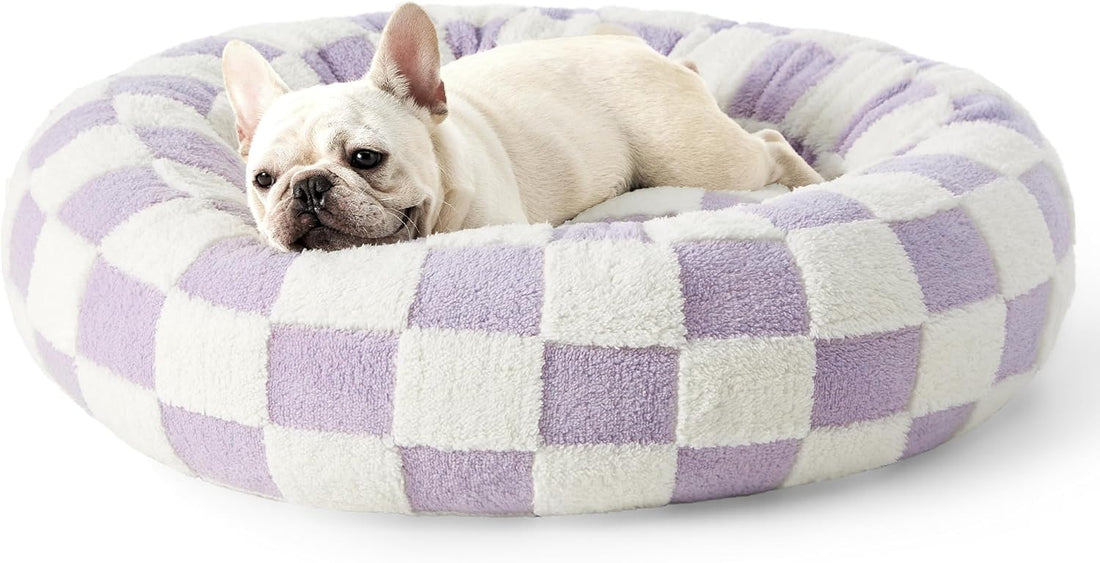 Round All-Season Cozy Bed For Pets
