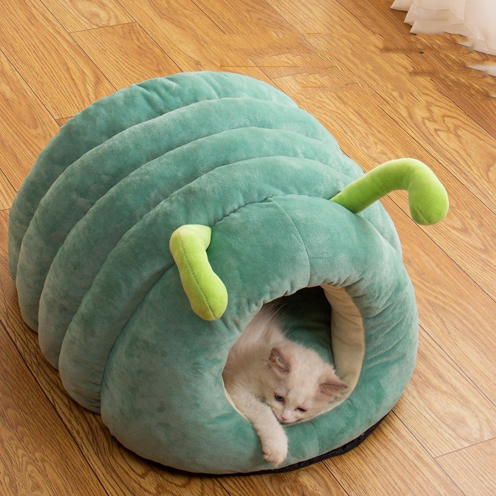 Plush Warm Cozy Bed For Pets Winter Use