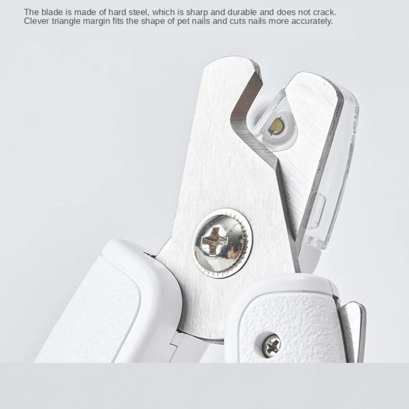 Professional Nail Clipper And Trimmer With LED Light For Pets