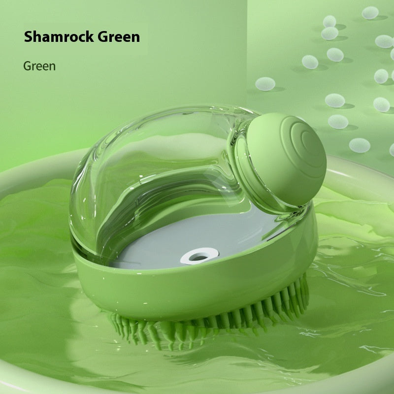 Silicone Pet Bath And Massage Brush