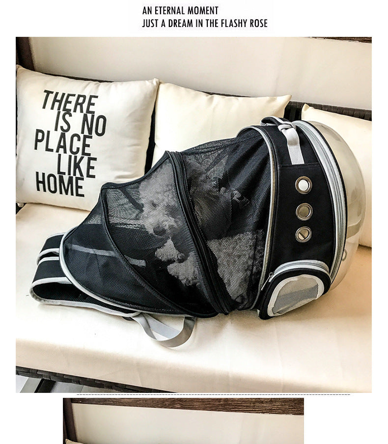 Portable Pet Travel Backpack Bubble Capsule With 360° View
