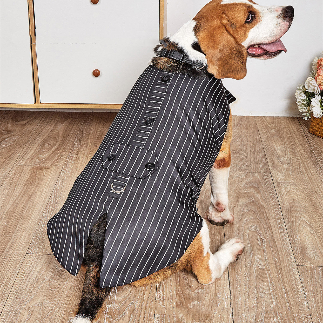 Swallowtail Pet Wedding Suit Jacket Elegant Formal Wear