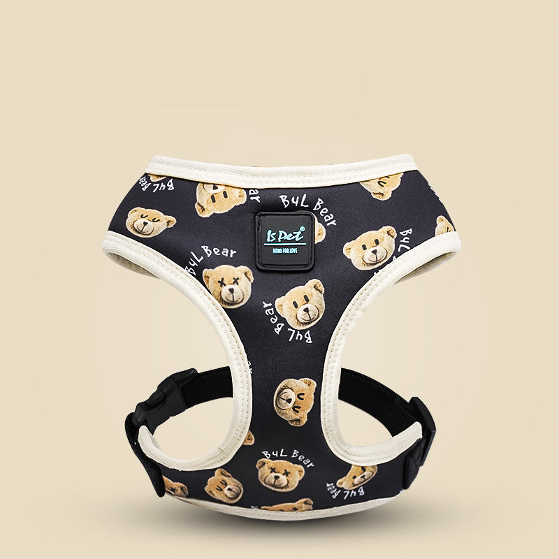 Adjustable Pet Chest Strap Harness With Leash