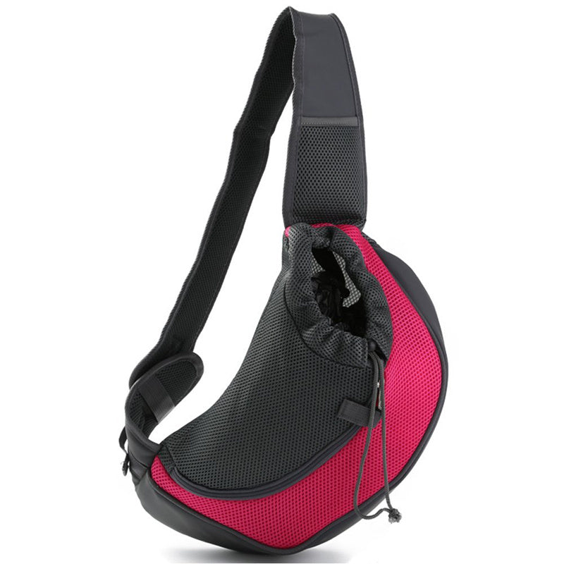 Outdoor Mesh Pet Carrier Sling Shoulder Travel Bag