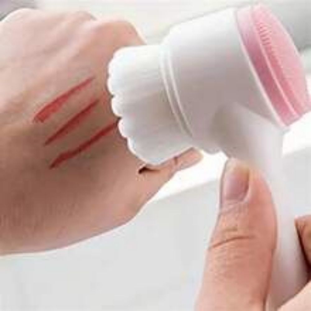 Easy Clean Nylon Paw Brush With Gentle Grooming And Massage For Pets