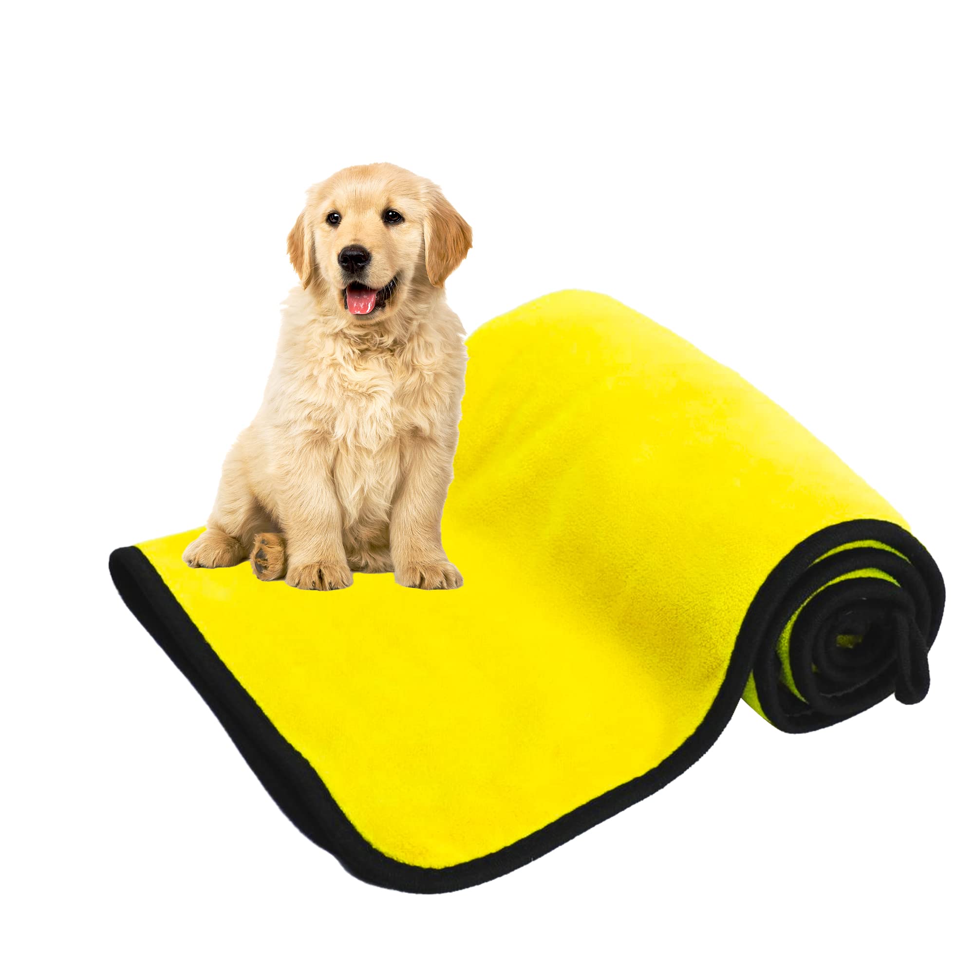 Quick-Drying Soft Microfiber Pet Bath Towel
