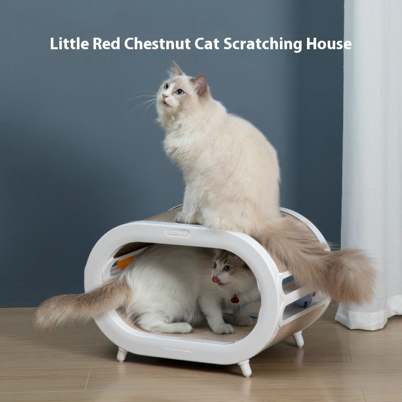 Scratch Board Nest Villa Chamfered Play Toy