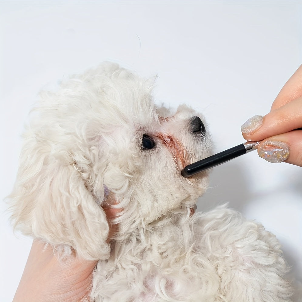 Soft Tear Stain Remover Brush With Comb For Pet Grooming