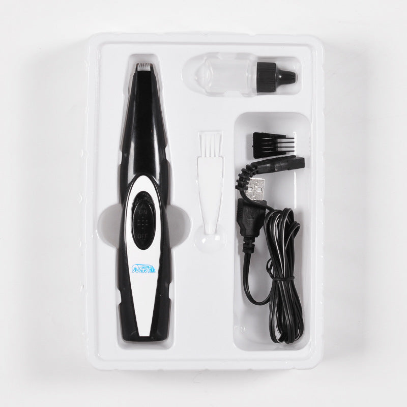 USB Rechargeable Electric Nail And Hair Trimmer Grooming Tool For Pets