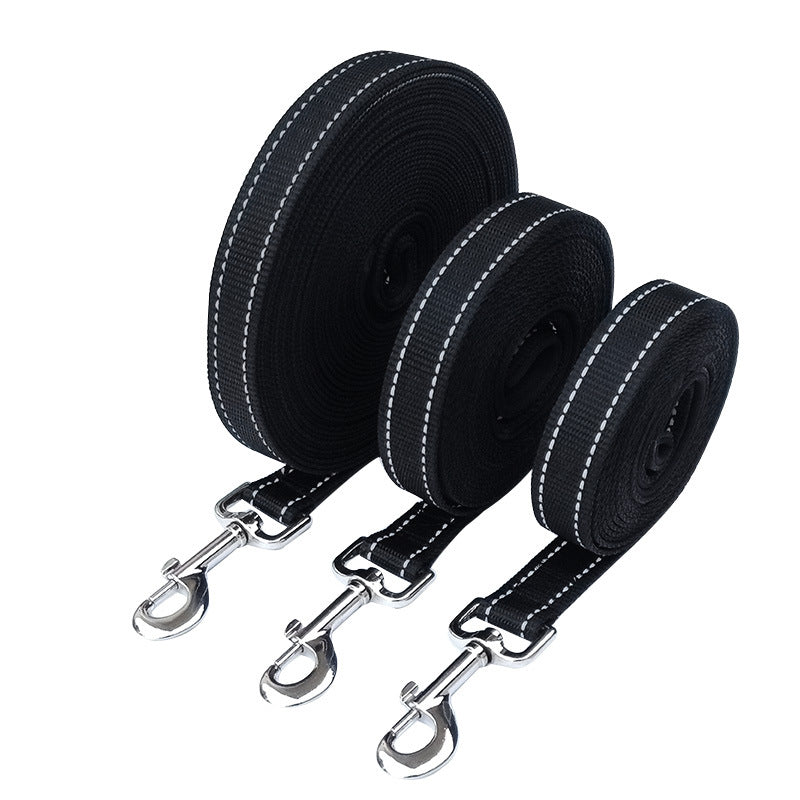 Reflective Pet Tracking Leash Durable Rope Design