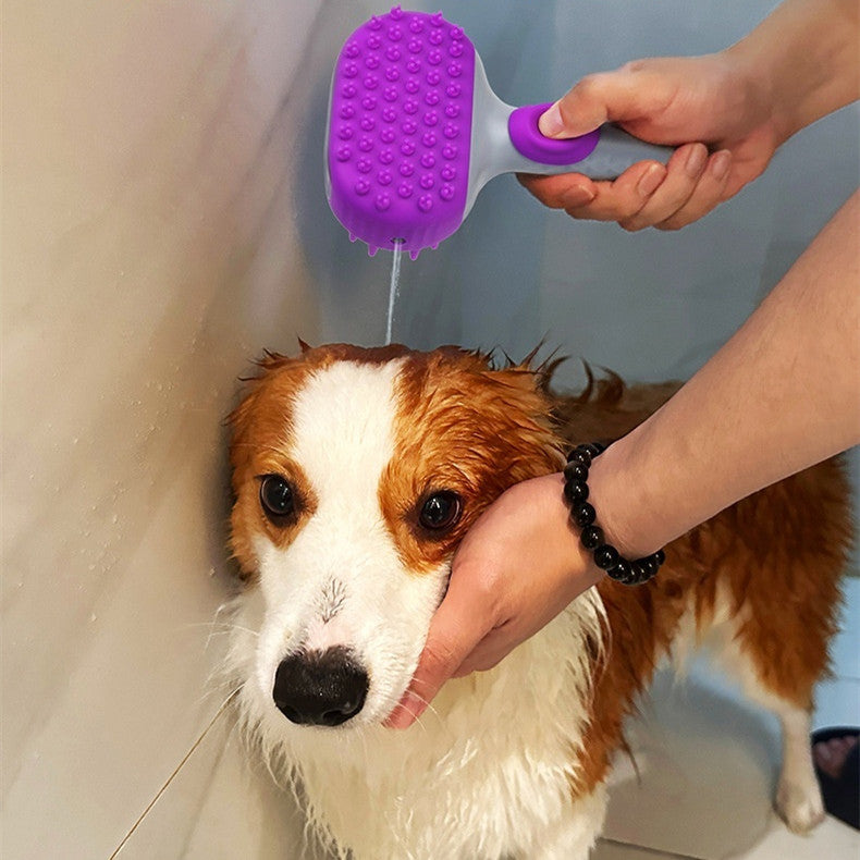 Pet Bath And Hair Cleaning Shower Brush